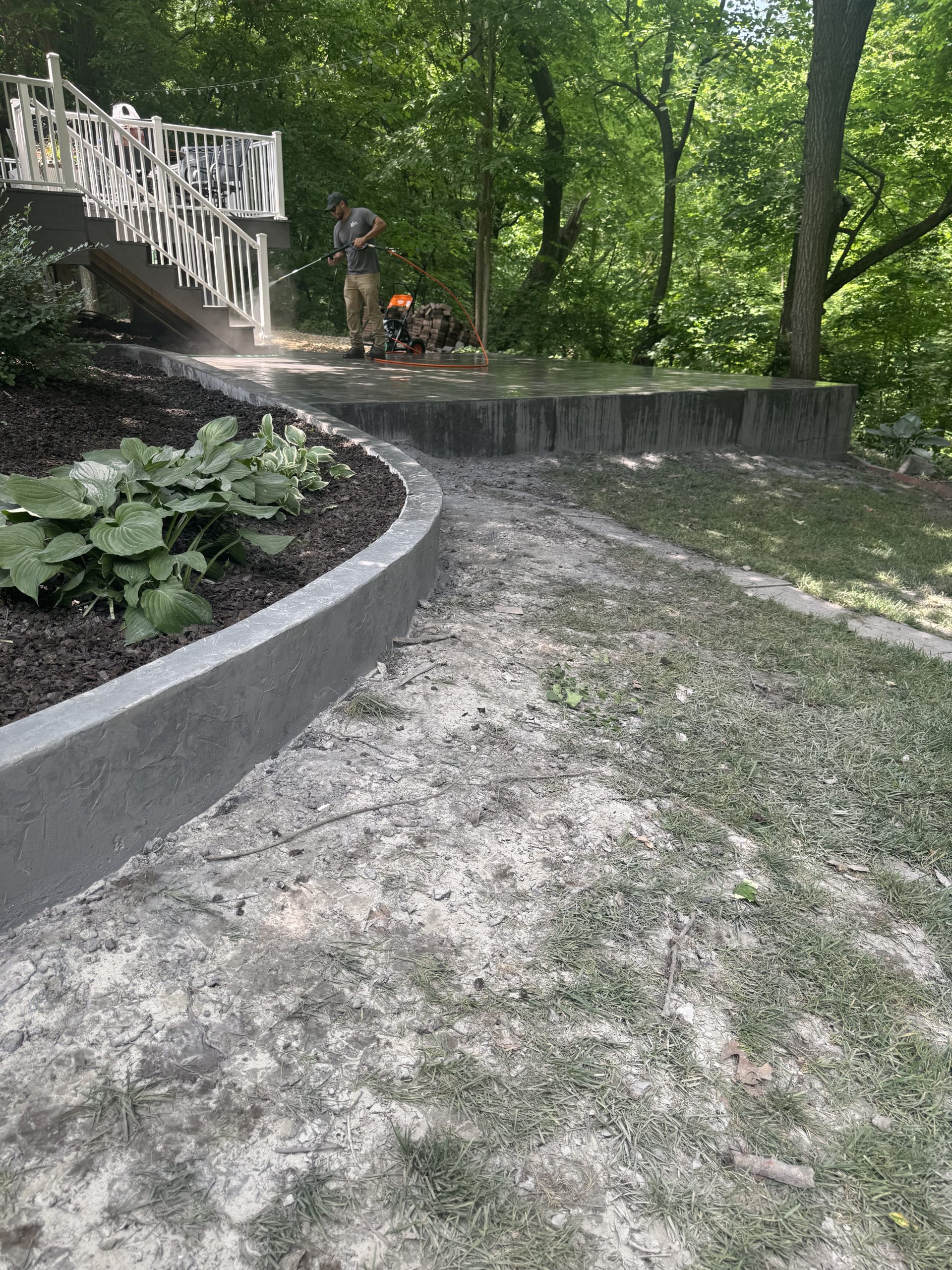 concrete patio peoria IL